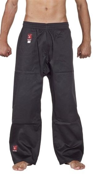 Matsuru Karate Pantalon Zwart 0181 