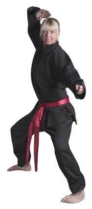 Zwart Kung Fu pak