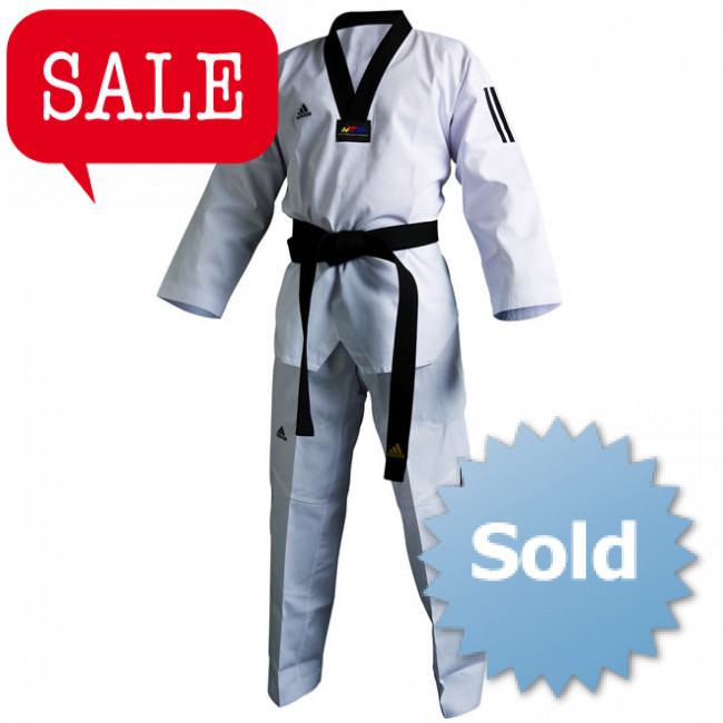 adidas Dobok ADI Club 3 WTF Approved Wit Wit ADITCB02WW