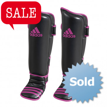 Adidas Scheen- En Wreefbeschermers Economy Zwart/Roze