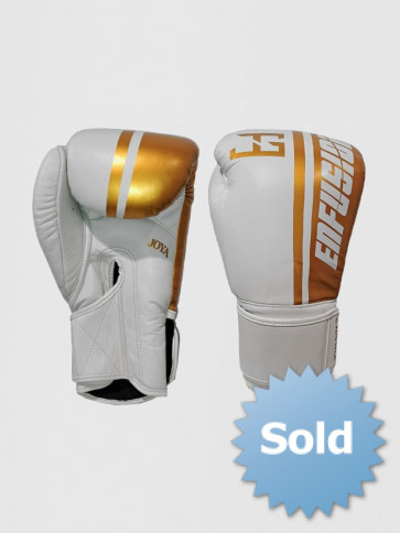 JGxEnfusion Inflict kickbokshandschoenen - Wit/Goud