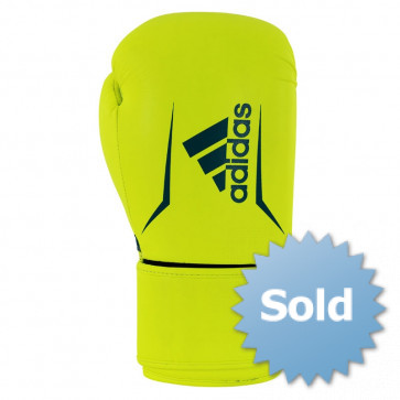 adidas Speed 100 (Kick)Bokshandschoenen Geel/Blauw 