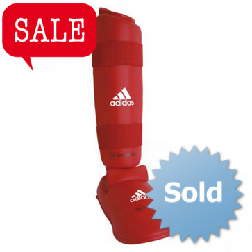 adidas WKF Scheenbeschermer Met Verwijderbare Voet Blauw ADI661-35R