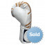 JGxEnfusion Tribe Velcro Bokshandschoenen - Wit/Goud