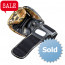 TLG1-2110 JOYA THAILAND KICKBOXING GLOVE - SNAKE - GOLD BLACK - MICROFIBER SYNTHETIC LEATHER