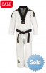 Matsuru 0124 Taekwondo pak V-hals zwart